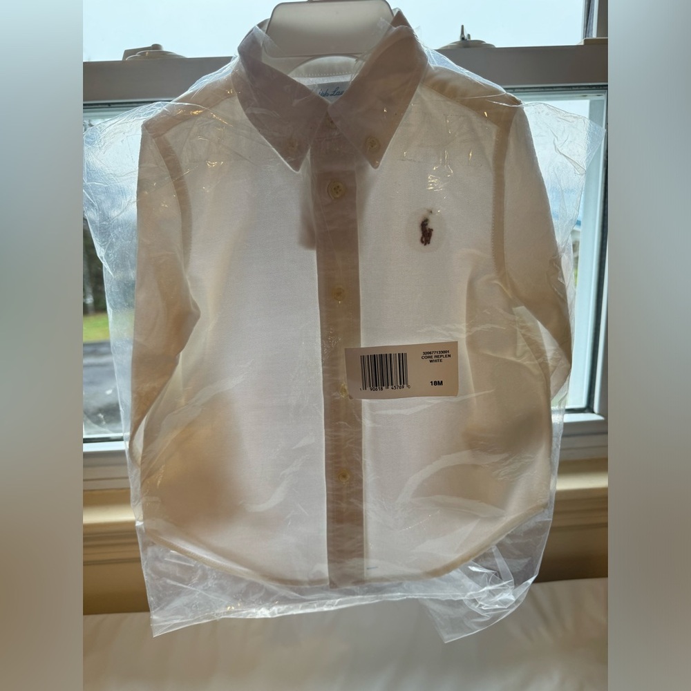 Ralph Lauren button down toddler size 18months
